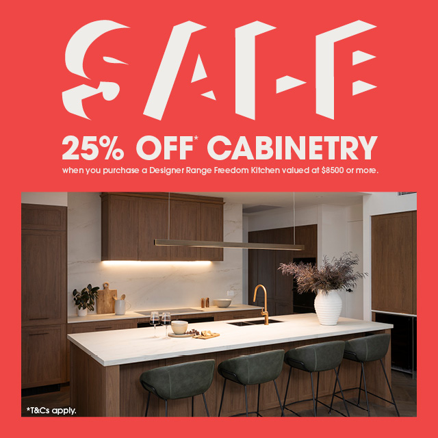 25% Off Cabinetry